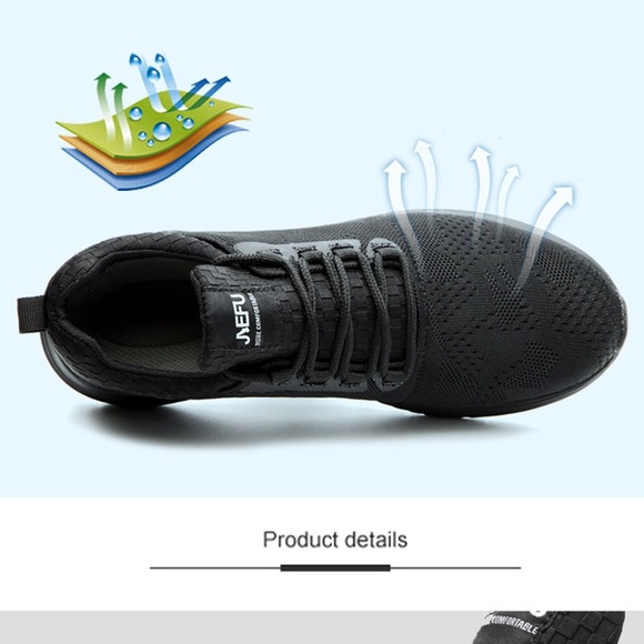 Men's Steel Toe Work Shoes Comfortable Anti Slip - Picture 5 of 10